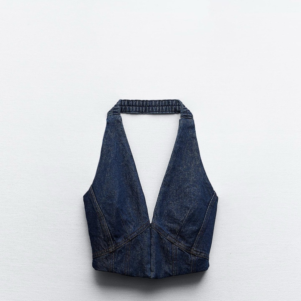 Zara Mixed Denim And Sweatpant Material Set - Picture 2 of 8